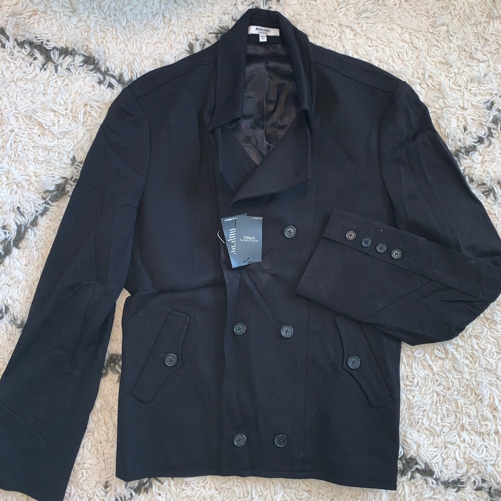 Murano New with Tags Black Men’s Jacket - Picture 2 of 8